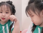 Con gái hờn dỗi vì mới quậy ‘chút xíu’ đã bị mẹ chửi 'lì như trâu'