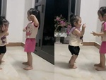 Hai bé gái đu trend 'Tại sao anh còn thương em mãi'