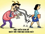 Muôn kiểu quấy rối tình dục nơi công sở