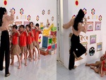 Cô giáo mầm non và cú lừa ngoạn mục
