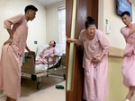 Vợ cười ra nước mắt vì chồng bắt chước dáng đi troll sau sinh mổ