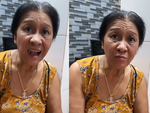 Mẹ nổi quạu vì gọt mận chưa kịp ăn thì con ăn sạch