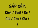 Thử tài tiếng Việt: Sắp xếp các từ sau thành câu có nghĩa (P92)