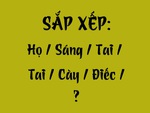 Thử tài tiếng Việt: Sắp xếp các từ sau thành câu có nghĩa (P100)