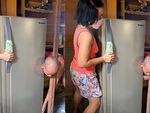 Cười sảng với pha khiêng tủ lạnh siêu cồng kềnh