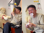 Chàng trai gặp tai nạn dở khóc dở cười với miếng keo dính chuột