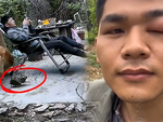 Cậu chủ bị sưng mắt vì chú chó 'báo thủ'