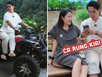Vợ cười khoái chí khi chồng diễn lại hành động của mình