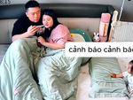 Bố 'tốc biến' khi con gái phát hiện 'quỹ đen' trước mặt mẹ