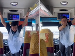 Tài xế vui tính hướng dẫn an toàn khi đi ô tô cho khách