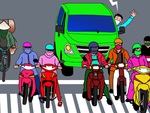 Văn hóa giao thông: Xe bé 'bắt nạt' xe to
