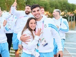 VĐV Argentina cầu hôn bạn gái tại làng VĐV Olympic 2024