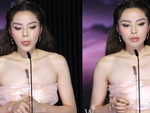 Kỳ Duyên 'xịt keo' vì bản thân bỏ dở phần thuyết trình tại Miss Universe Vietnam