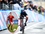 Cựu cầu thủ U16 Bỉ Evenepoel giành HCV xe đạp Olympic 2024