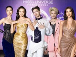 Mai Ngô bắn rap ngay thảm đỏ bán kết Miss Universe Vietnam 2024