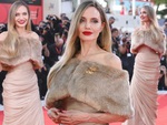 Angelina Jolie lọt top sao mặc đẹp trên thảm đỏ Venice