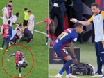 Fan sửng sốt khi Raphinha mang giỏ thuốc chăm sóc Mbappe khỏi sân