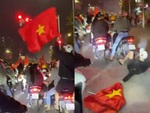 Thanh niên 'đi bão' ngã dập mông vì đồng bọn báo quá báo