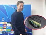 Xabi Alonso của Real Madrid được tặng con cá biết ‘nói như Ronaldo’
