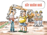 Nhìn là biết gia chủ âm mưu xây nhà trên đất người khác