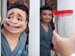 Thanh niên khổ sở vì 'Peter khủng'