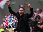 HLV Diego Simeone của Atletico Madrid lại gây ‘bão’ bên đường pitch