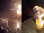 Người đàn ông chia sẻ cách làm đèn cấp tốc cực đơn giản mùa mưa bão