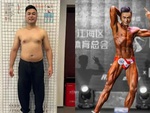 Bác sĩ thành lực sĩ sau khi giảm 24kg trong 42 ngày