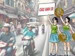 Các anh ơi, đi đường xin đừng 'hổ báo'