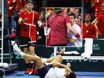 Tay vợt bị truất quyền thi đấu vì 'ăn vạ' tại Davis Cup