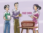 'Chặt chém' cả người quá cố