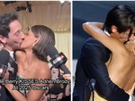 Halle Berry hôn trả đũa Adrien Brody sau 22 năm chờ đợi