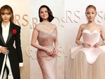 Thảm đỏ Oscar 2025: Lisa BlackPink mặc kín bưng, Selena Gomez khoe eo thon