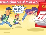 Trung bình dịp nghỉ lễ thời nay: Đi phượt hay đi ngủ?
