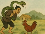 Câu thành ngữ nào liên quan đến rắn và gà?