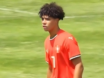 Con trai Ronaldo cũng mang áo số 7 giống bố, lần đầu đá chính U15 Bồ Đào Nha