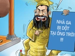 Ông Trời 'tới công chuyện' vì công trình bị dột