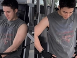 Sơn Tùng M-TP mặc áo rách từa lưa đi tập gym