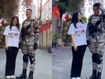 Netizen tích cực 'đẩy thuyền' cho cô gái tặng hoa chiến sĩ diễu binh