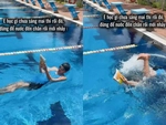'Cây hài nhân dân' Ánh Viên bày cách học bài dưới nước