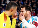 Lionel Messi và James Rodriguez che miệng cãi nhau vẫn bị ‘bóc mẽ’