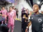 Fan cuồng Ronaldo ‘sốc toàn tập’ khi bị Messi ngó lơ ở FIFA Club World Cup