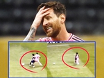 Lionel Messi nhận ‘gạch đá’ vì hành động ‘vung tay’ vào Vitinha
