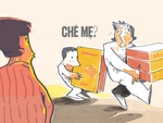 Hai bố con chê 'cơm mẹ nấu', không cái dại nào giống cái dại nào