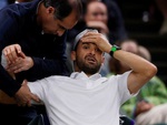 Grigor Dimitrov bỏ cuộc ở Wimbledon vì cú giao bóng của chính mình