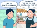 Mua mỗi ổ bánh mì cũng đòi chuyển khoản là sao?