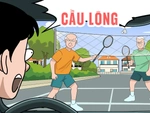 Đánh cầu lông giữa đường thể hiện văn minh, văn hóa?