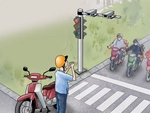 Thanh niên cầu xin camera AI phạt nguội tha thứ lỗi lầm nho nhỏ