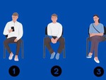Quiz: Tư thế ngồi tiết lộ bạn là người tư duy sáng tạo hay chiến lược