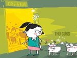 Chấp nhận cho thú cưng vào quán cà phê hay không?